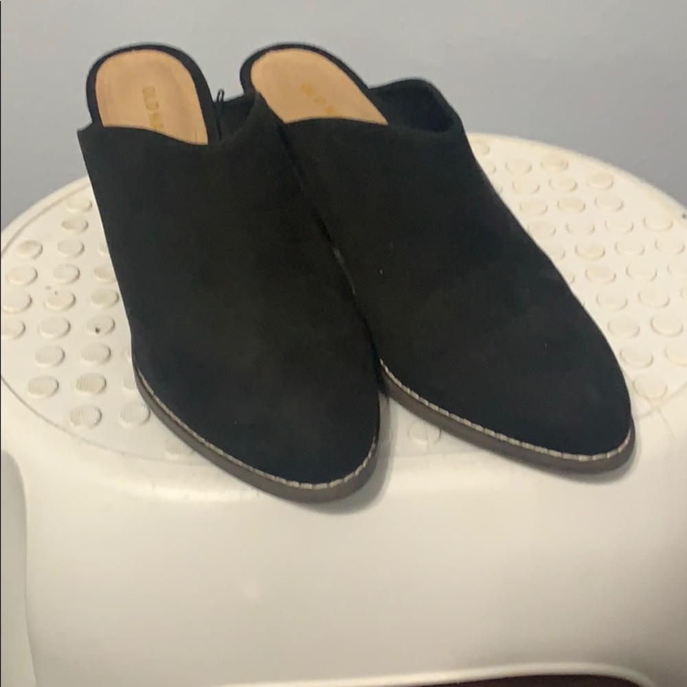 Black booties